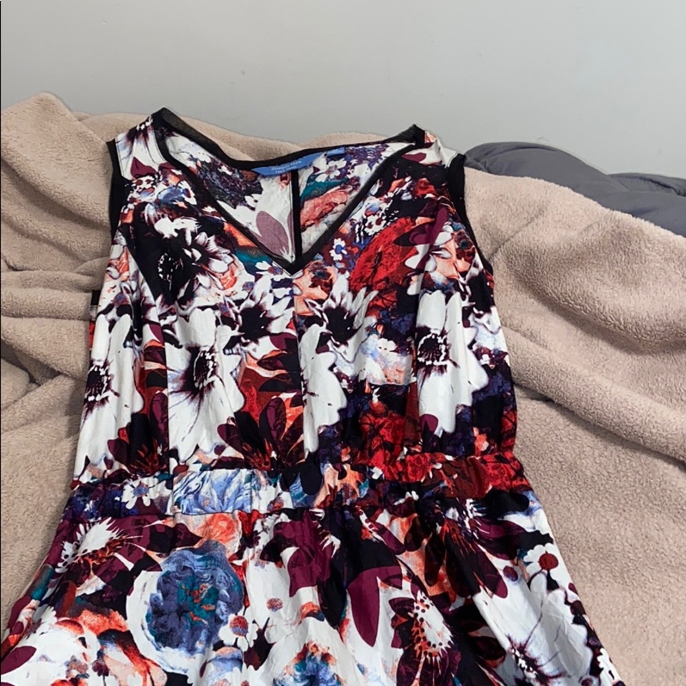 Simply Vera by Vera Wang Floral Midi Dress